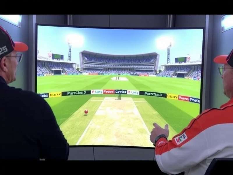 Players Reviewing VR Cricket Power Play